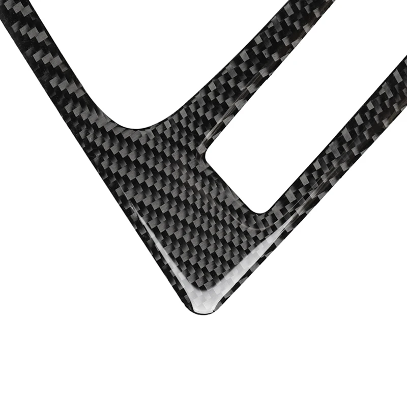 Наклейка на панель коробки переключения передач из углеродного волокна для BMW 3