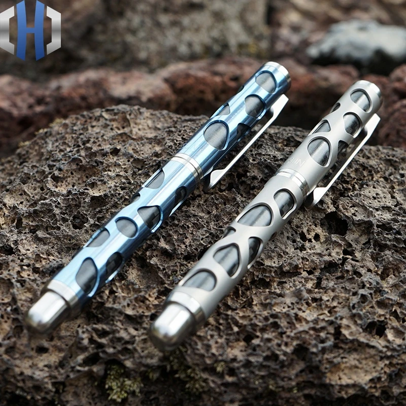 Titanium Alloy Tactical Pen Defense Self-defense Tool Outdoor Survival Portable Writing Multifunction | Инструменты