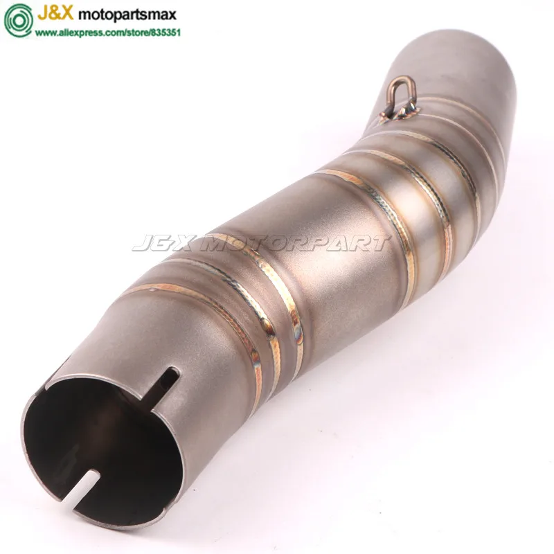 

GSXR1000 motorcycle exhaust contact middle pipe + muffler full system for SUZUKI GSXR 1000 Slip On