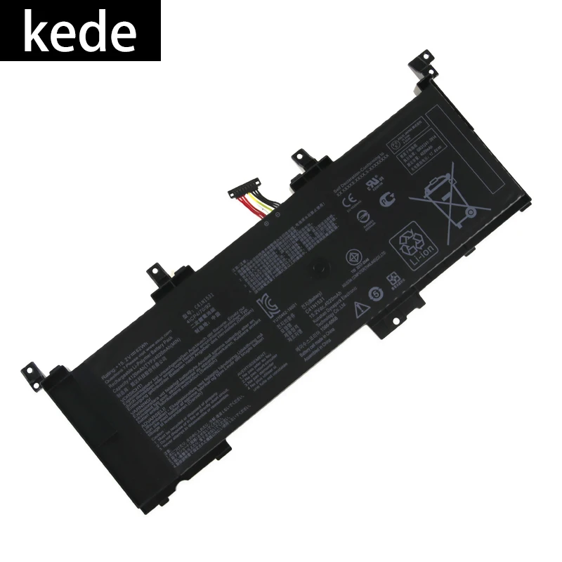 Kede Оригинальный аккумулятор для ноутбука C41N1531 Asus GL502VS 1A GL502VY DS71 RDG 15 2 V