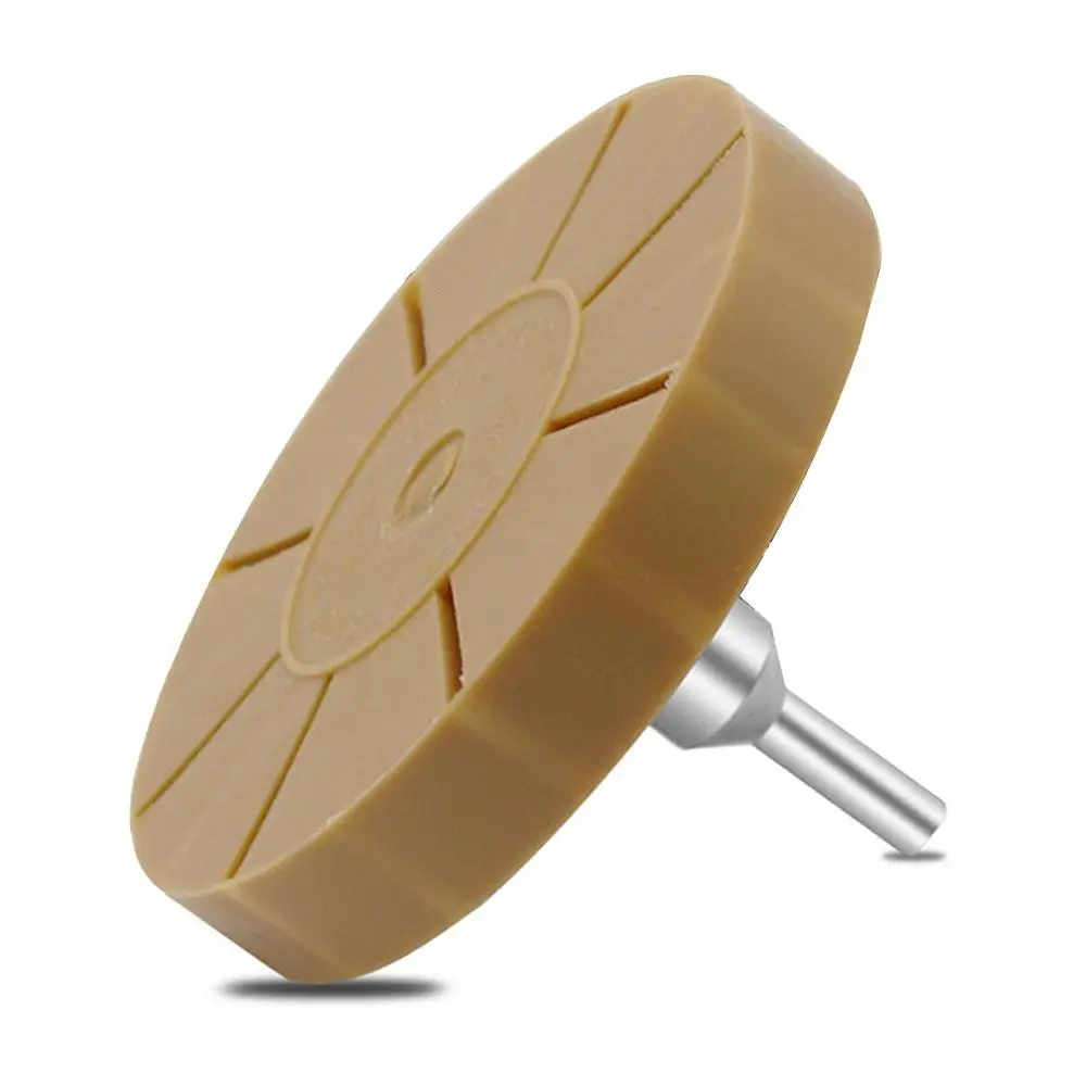 

Pad 15mm Pneumatic Adhesive Remover Universal Adapter Rubber Eraser Wheel Double Tape Car Sticker Remover Pinstripe