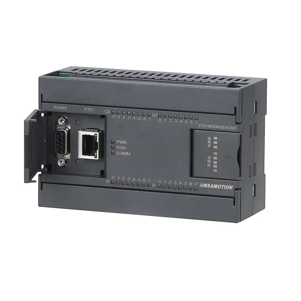 ETH-MODBUS-IO16T протокол RTU RS485 PLC расширяемый модуль 16-канальный вход Выходной
