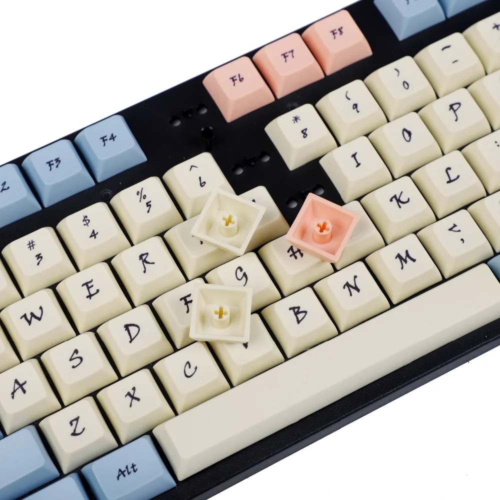 Moon Landing Mars Colony XDA Profile PBT 121 165 Keys Dye Sub Keycap набор подходит для механической клавиатуры MX Switches