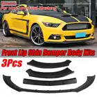 Высококачественный автомобильный передний бампер, обвес, спойлер, защита для губ, защита от дефлектора, губы для Ford, Mustang 2015, 2016, 2017
