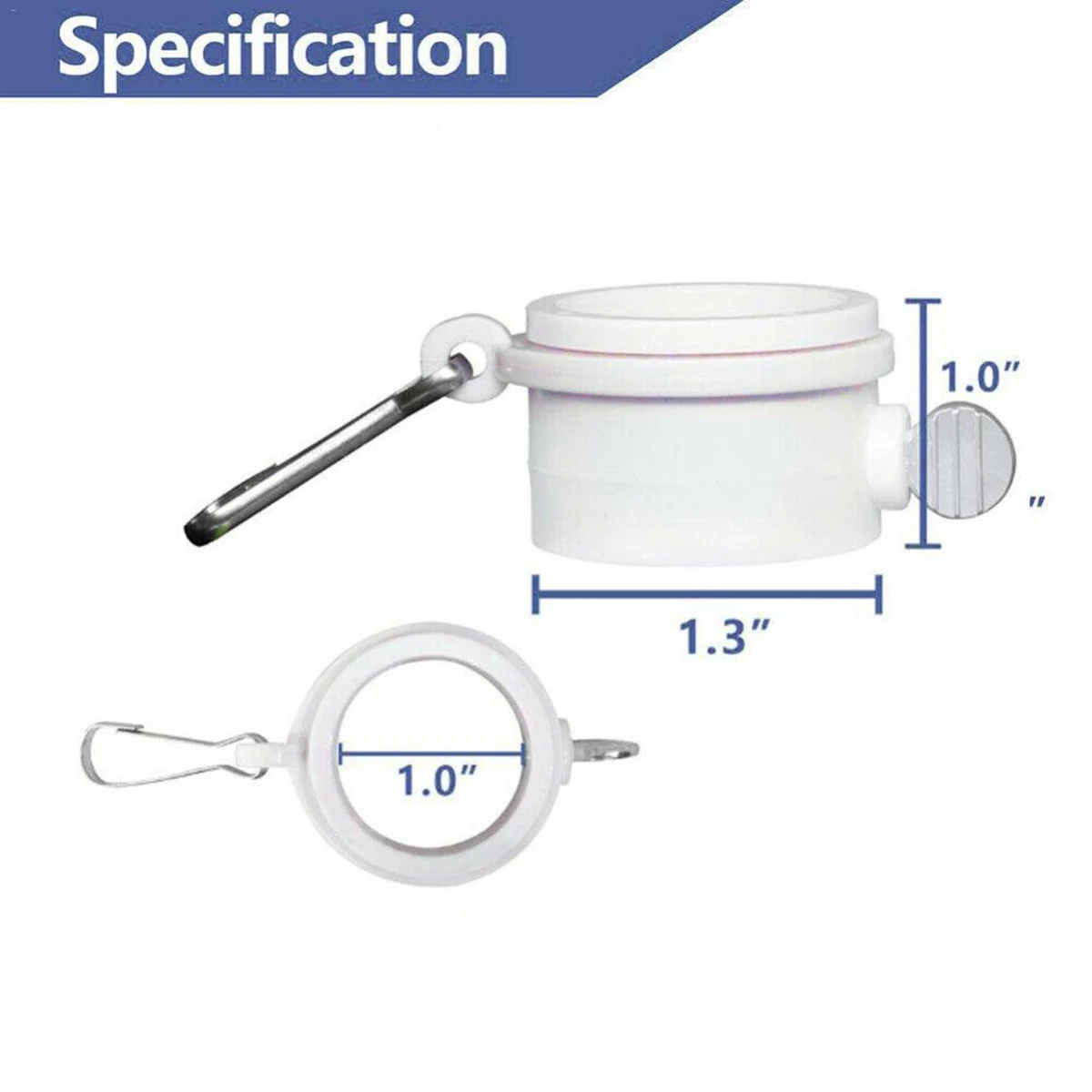 2 шт. флагшток вращающиеся кольца зажим анти-обмотка втулка монтажные насадки