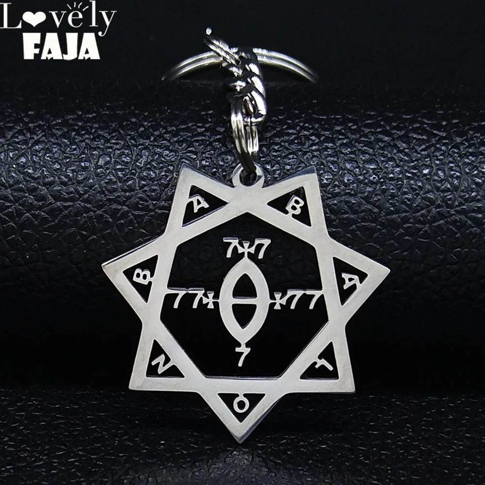 

2021 Новый BABALON нержавеющая стальные брелки для женщин/мужские серебряные Цвет дизайнерское крупное колье с anneau брелки porte clef K77780B