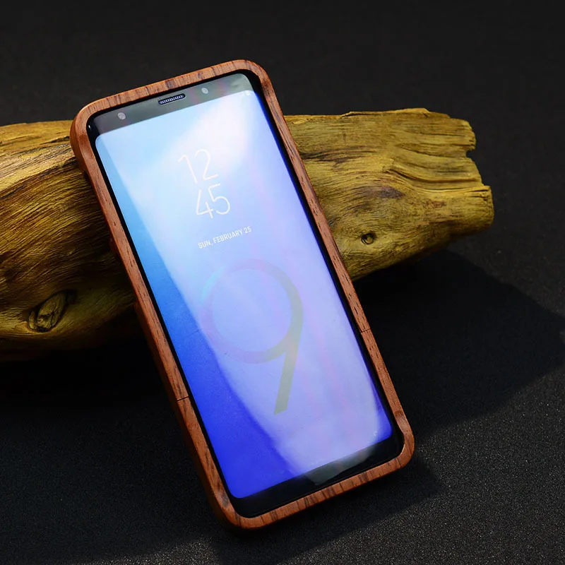 Чехол LYBALL из натурального дерева для телефона Samsung Galaxy S20 + жесткий чехол 100%