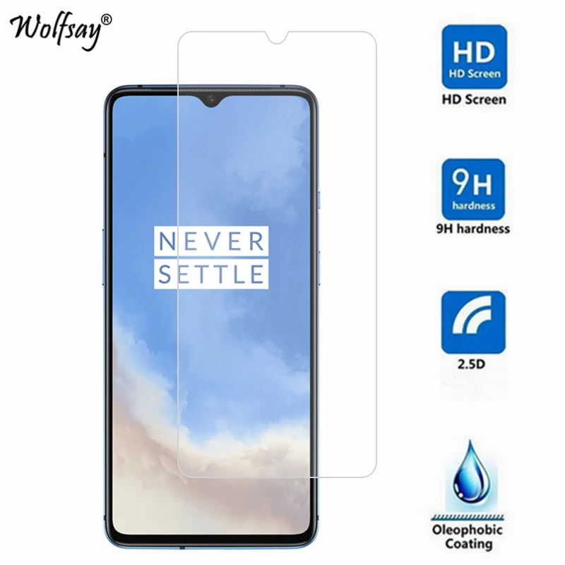 2pcs glass for oneplus 7t tempered glass screen protector for oneplus 7t glass phone film for oneplus 7t 17t protector film free global shipping