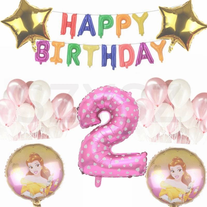 50 шт. декоративные надувные игрушки из фольги в виде цифр | Дом и сад