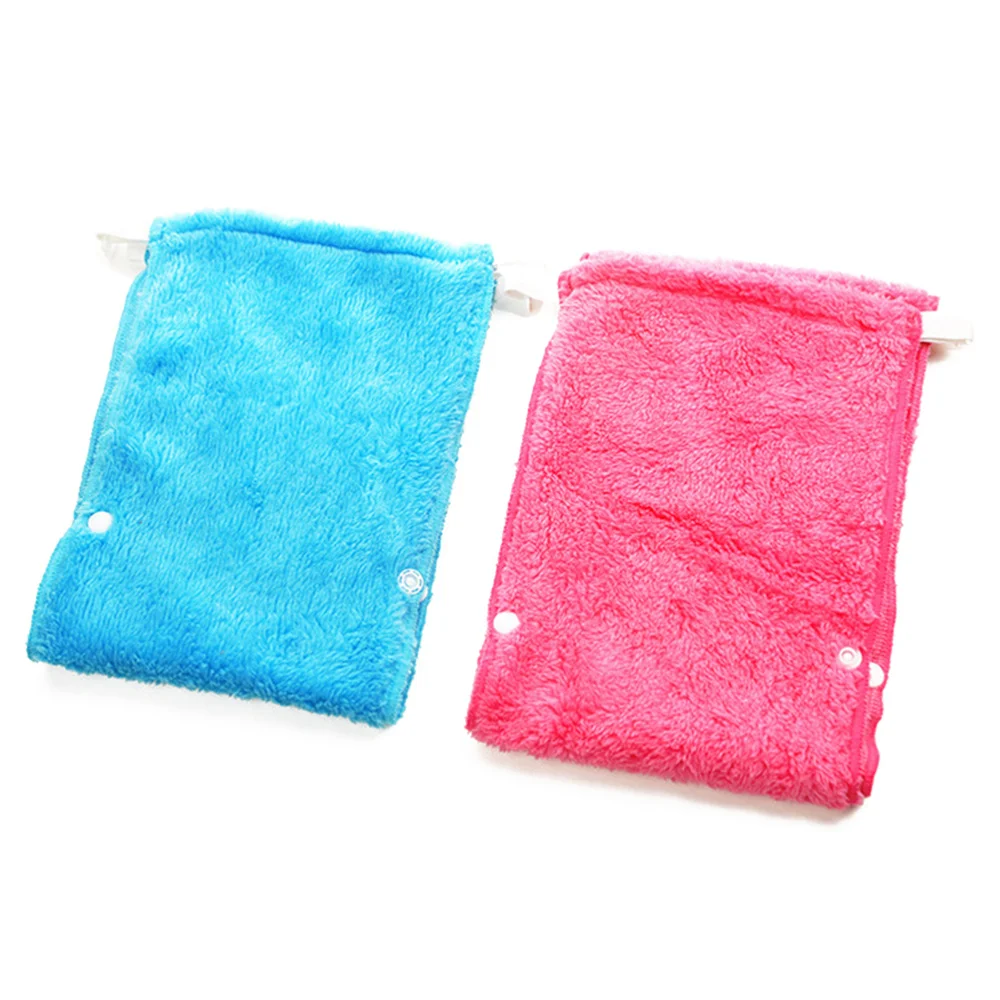 

Warm Thicken Toilet Seat Covers Button Style Toilet Seat Cushion Mat Pad (Purple)