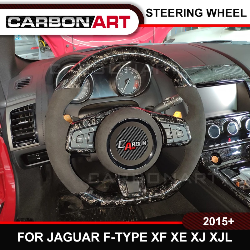 Оригинальные универсальные Сменные аксессуары углеродное рулевое колесо