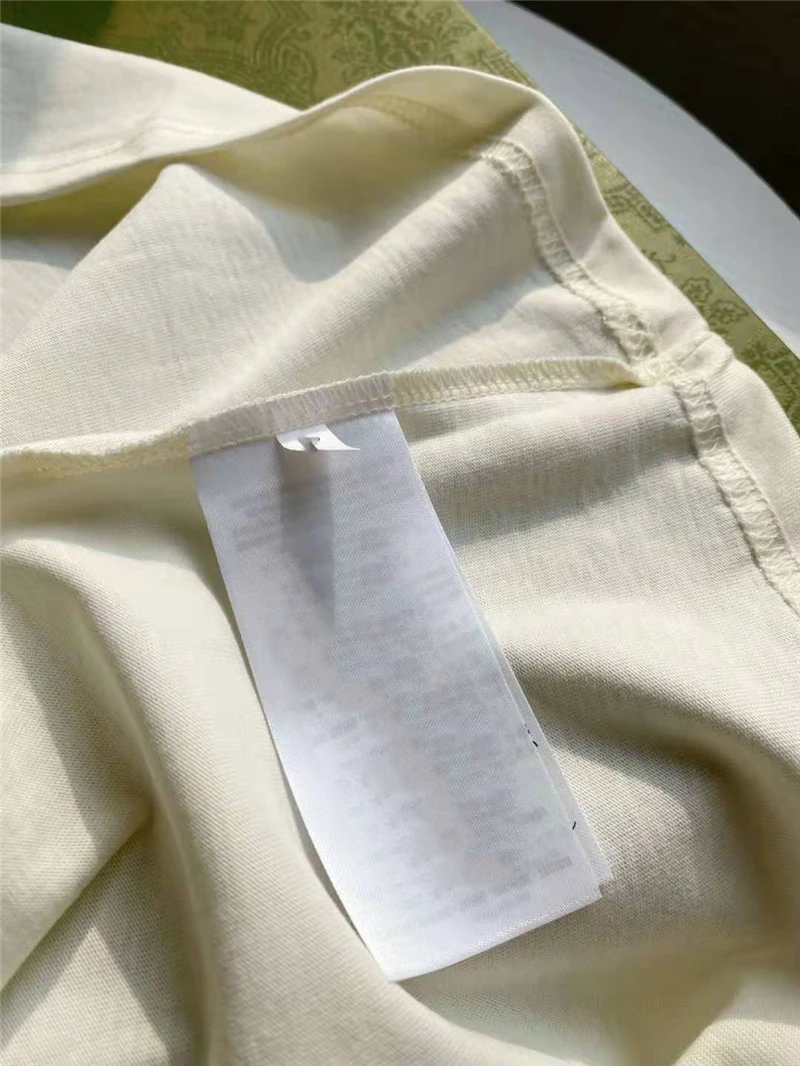 

2021 summer new style top loose cotton T-shirt design casual lady T-shirt fashion letter cartoon printing female short sleeve