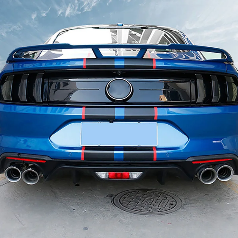 

Car Tail Light Cover Decorative Sticker Rear Lamps Hood for Ford Mustang 2018-2020