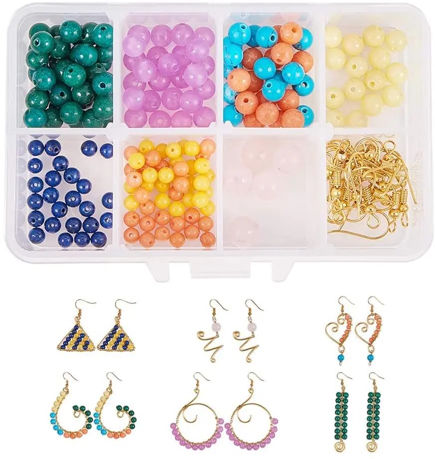 

1 комплект, серьги-гвоздики из металлической проволоки