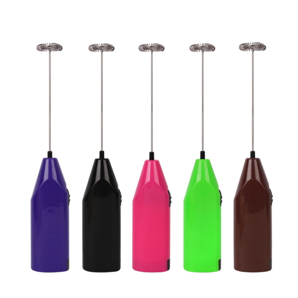 

1 pcs Electric Milk Frother Handheld Coffee Frother Foamer Whisk Mixer Stirrer Egg Beater Mini Milk Coffee Egg Stirring Tools