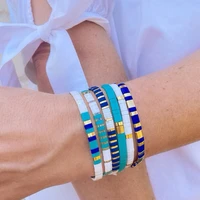 go2boho 6pcslot miyuki tila beads bracelets for women boho summer beach bracelet jewelry gift girl beaded pulseras accesorios