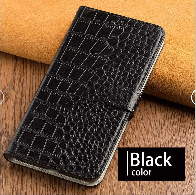 Black Флип-чехол s для huawei P10 P20 P30 Lite mate 9 10 20 lite Pro P Smart Y6 чехол Роскошный кошелек из воловьей кожи с отделением для карт флип-чехол для телефона - Цвет: Black