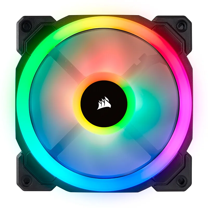 Вентилятор охлаждения Corsair LL серии LL120 RGB 140 120 мм двойной светильник светодиодный