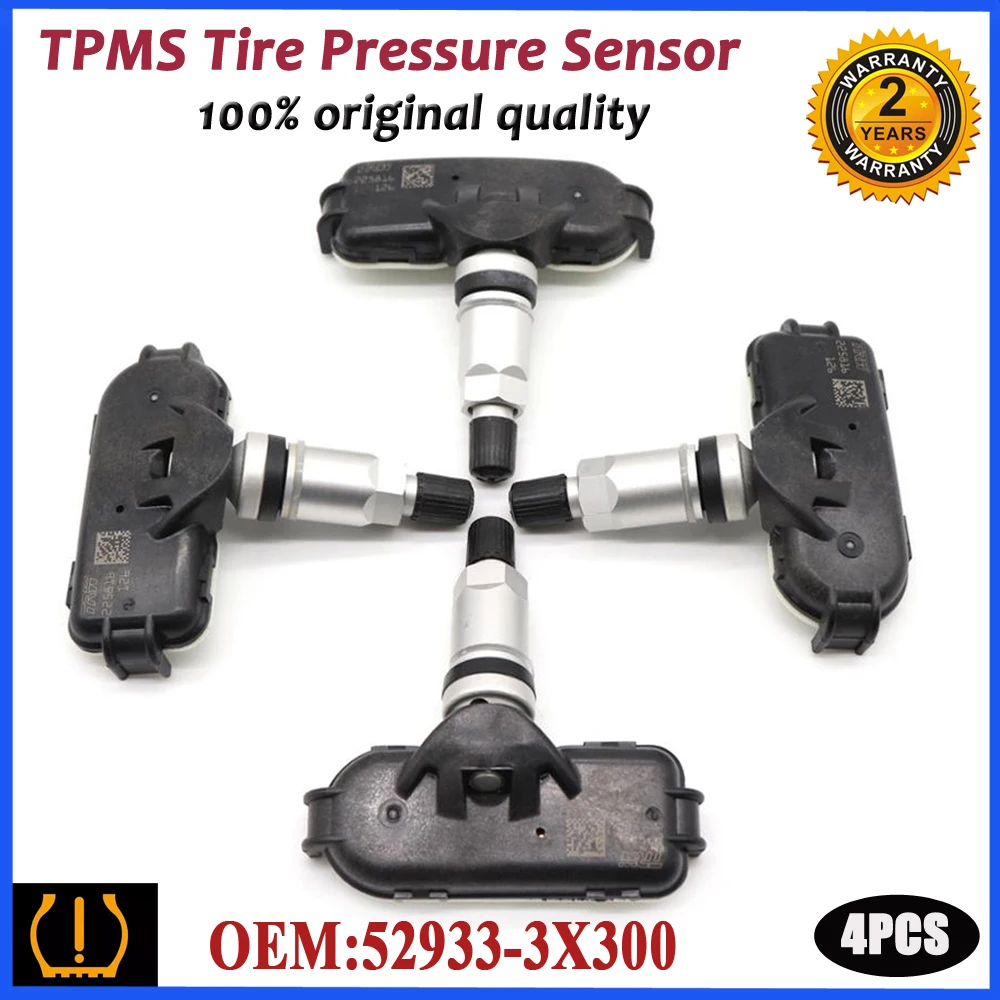 TPMS Датчик давления в шинах Система 52933 3X300 для Hyundai I30 I35 Elantra Kia K3 RIO 433MHZ 529333X300