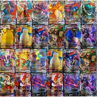 pokemon french shining card playing game tag team v vmax gx mega ex display cartas booster pok%c3%a9mon carte francaise kids toy gift