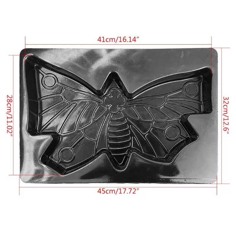 Форма для вымощения бабочки бетонная форма камня инструмент садовых