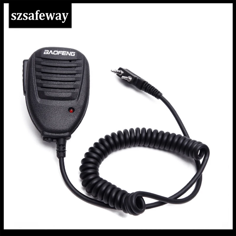 

Mic PTT Shoulder Speaker Microphone For Baofeng Wouxun UV-5R PUXING Two Way Radio Walkie Talkie