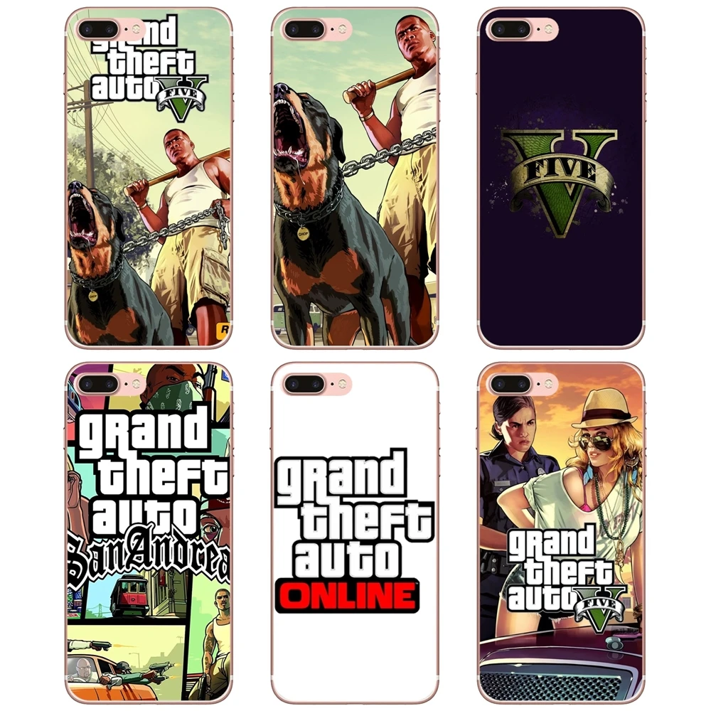 

GTA V Franklin and Chop Soft Bag Case For iPhone 10 11 12 13 Mini Pro 4S 5S SE 5C 6 6S 7 8 X XR XS Plus Max 2020