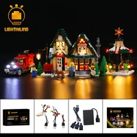 lightailing led light kit for 10222 winter village post office toys building blocks lighting set