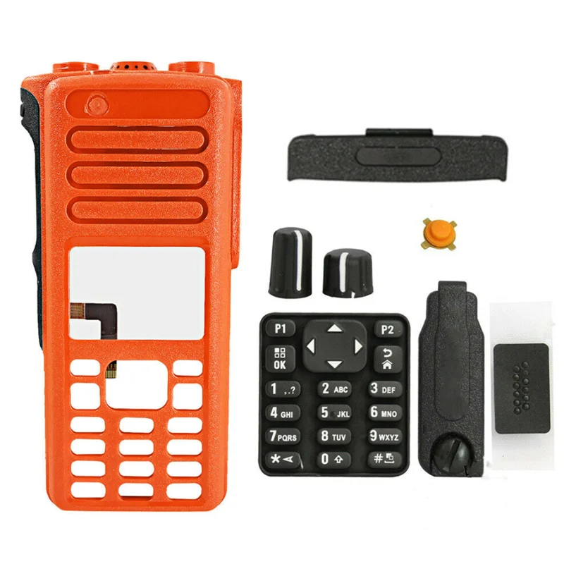 Replacement Front Housing Case Kit For DGP8550 XIR P8668 P8660 DP4800 DP4801 XPR7550 XPR7580 Two Way Radio