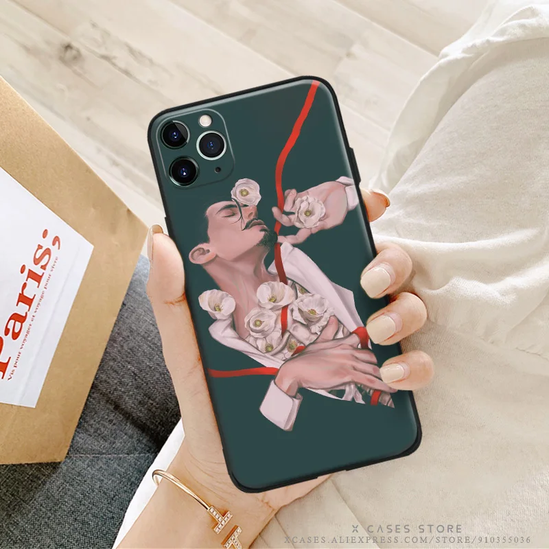 Мягкий силиконовый чехол для телефона из ТПУ для iPhone Se 6 6s 7 8 Plus X Xr Xs 11 12 Mini Pro Max