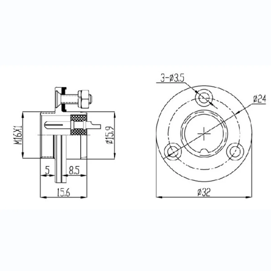 10 комплектов GX16 с 3 отверстиями фланец авиационный разъем XLR 16 мм 2 4 5 6 7 8 9