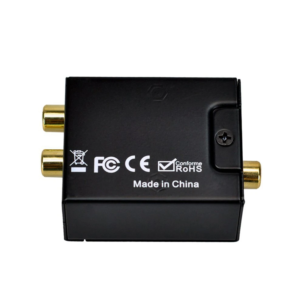 NEW Digital to Analog Stereo Audio Converter Optical Coaxial Toslink digital Adapter RCA L/R | Электроника