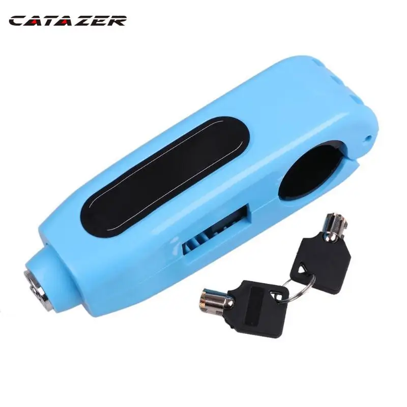 

Portable Motorcycle Handlebar Lock Anti-theft MTB Bike Grip Security Lock Motorcycle Padlock with Keys Bicycle Accessories