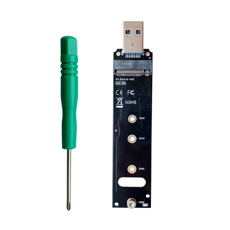 Двойной протокол M2 плата SSD M.2 к USB-адаптеру NVME PCIe NGFF SATA карта для 2230 2242 2260 2280 NVME/SATA