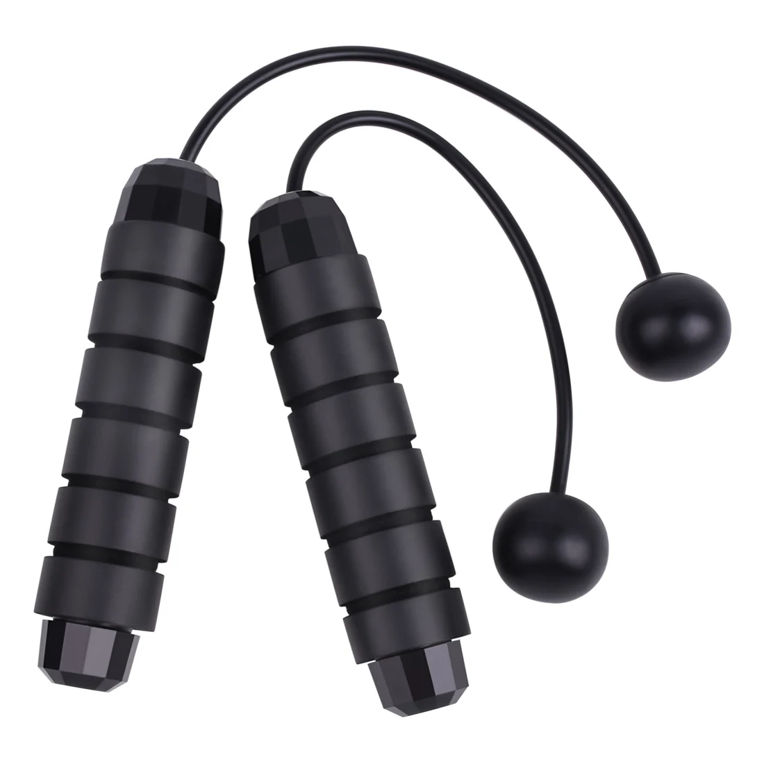 Утяжеленная Беспроводная Скакалка с ручкой из пены Регулируемая для взрослых и