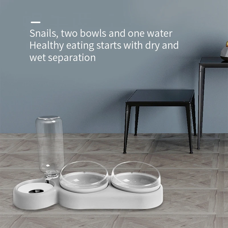 Кормушка для домашних животных автоматическая миска 2 в 1 кошек и собак поилка