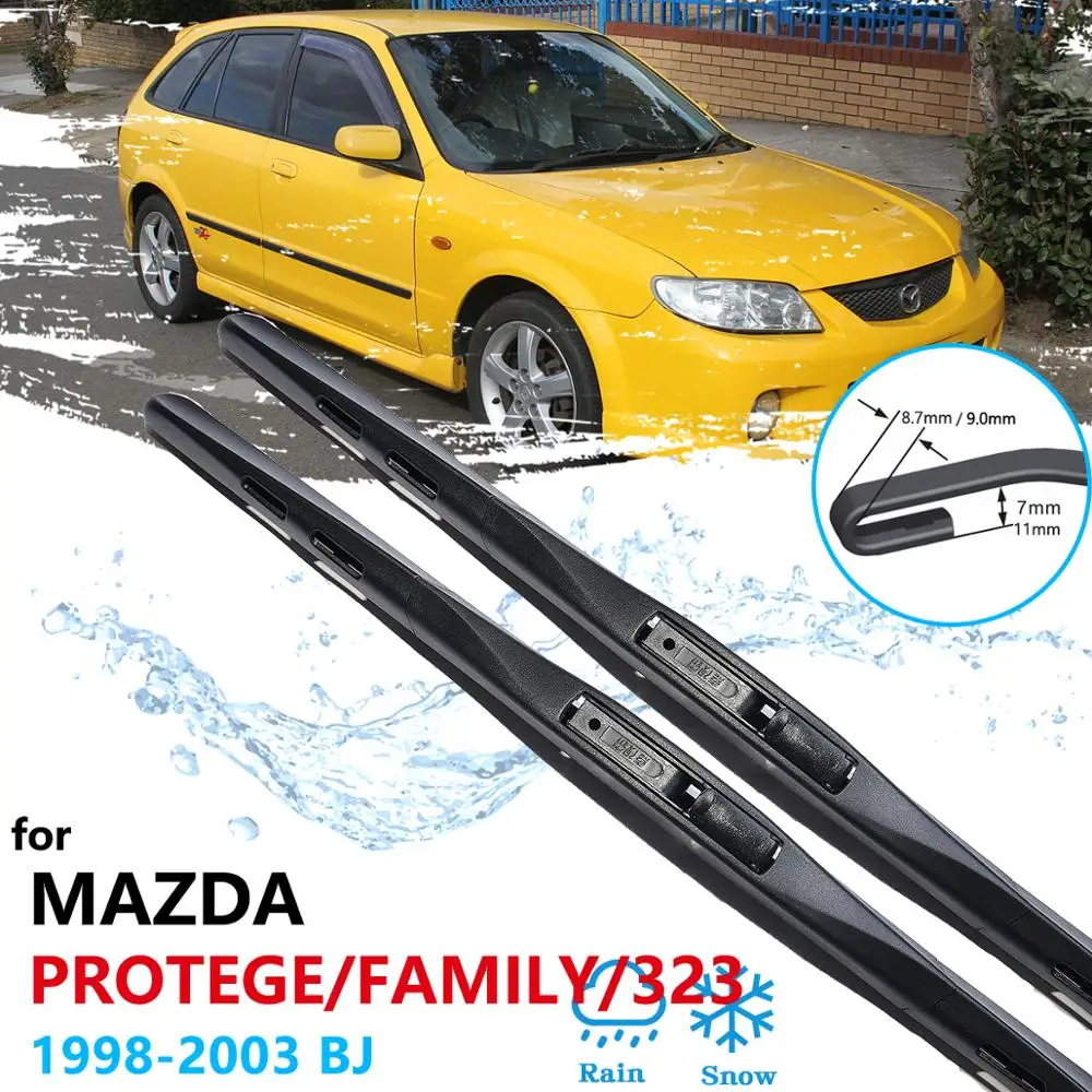 Щетка стеклоочистителя для Mazda Protege Family 323 BJ 1998 ~ 2003 стеклоочистители лобового