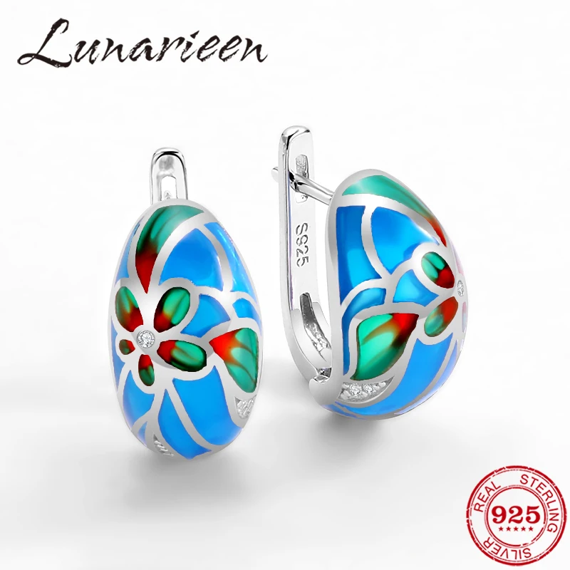 

Серьги-гвоздики женские из серебра 925 пробы, с фианитами