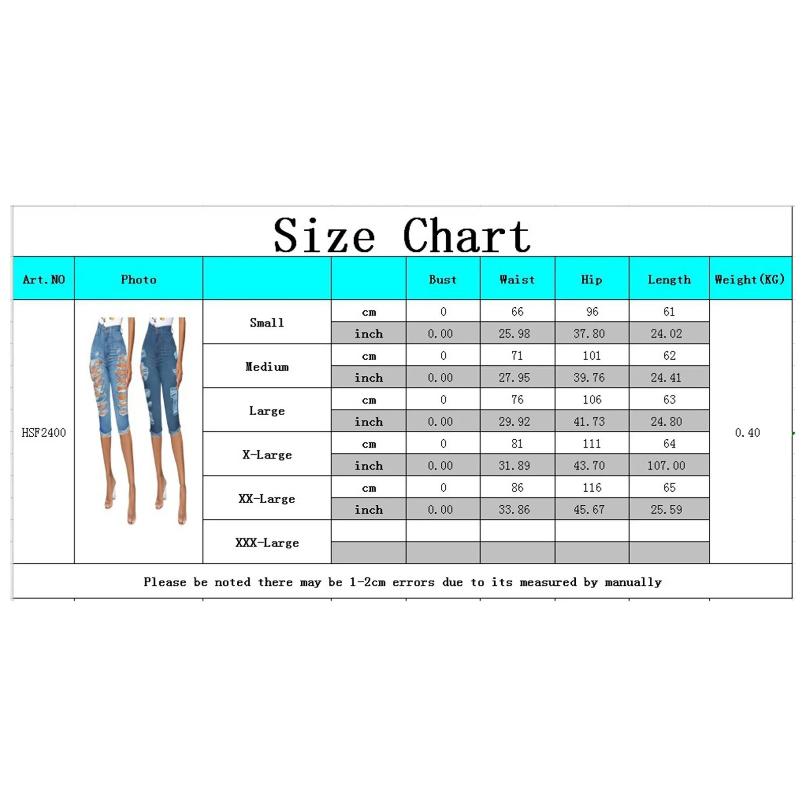 

Jaycosin Jeans Women Elastic Destroyed Hole Leggings Short Pants Denim Shorts Ripped Jeans Short Pants Denim Shorts Plus Size