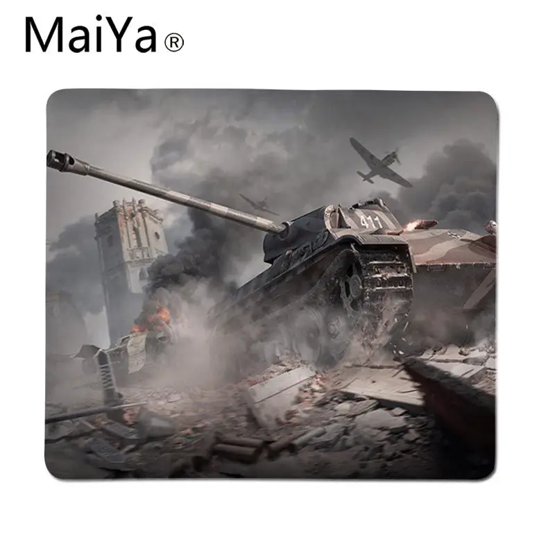 

Maiya High Quality World of Tanks Rubber Mouse Durable Desktop Mousepad Smooth Writing Pad Desktops Mate gaming mouse pad