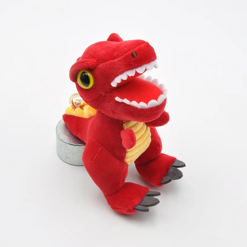 Плюшевые брелки брелок для ключей динозавры кукла T-Rex плюшевая игрушка подвеска