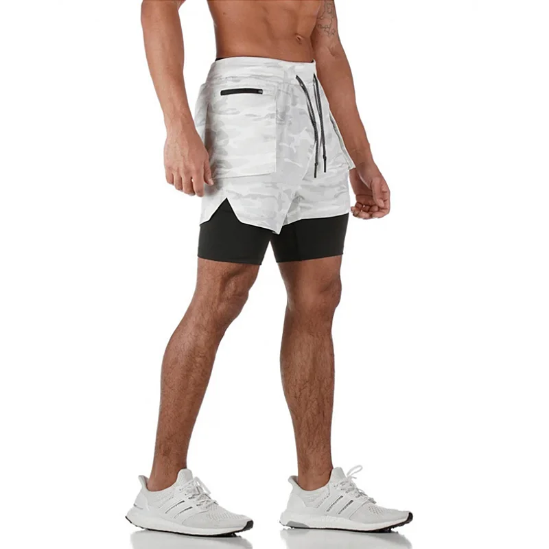 Мужская мода светильник Вес шорты для бега трусцой с внутренним карманом