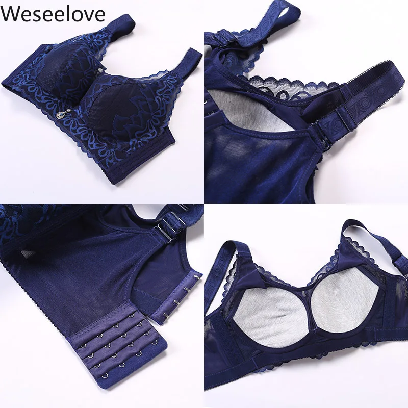 Комплект нижнего белья Weseelove Женский кружевной комплект бюстгальтер с
