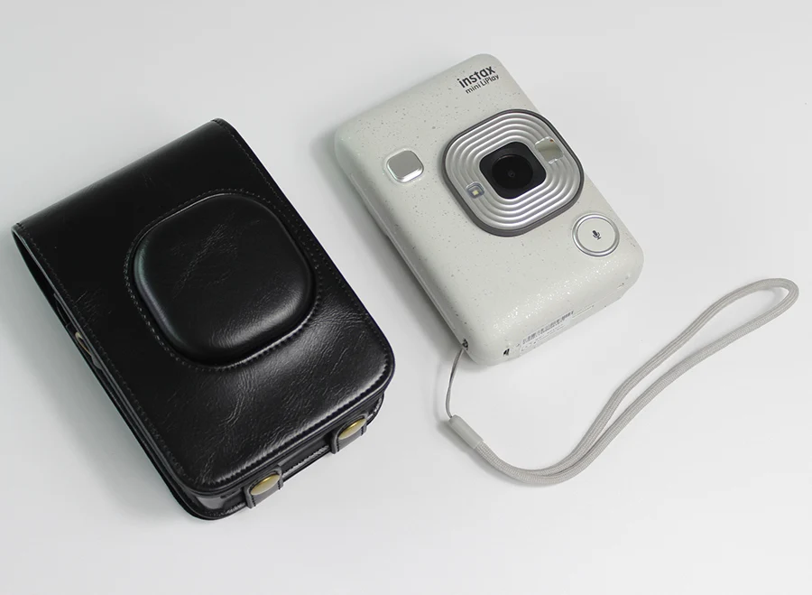Портативный PU кожаный чехол сумка для камеры Fuji Instax Mini LiPlay фотография Поляроида чехол с плечевым ремнем