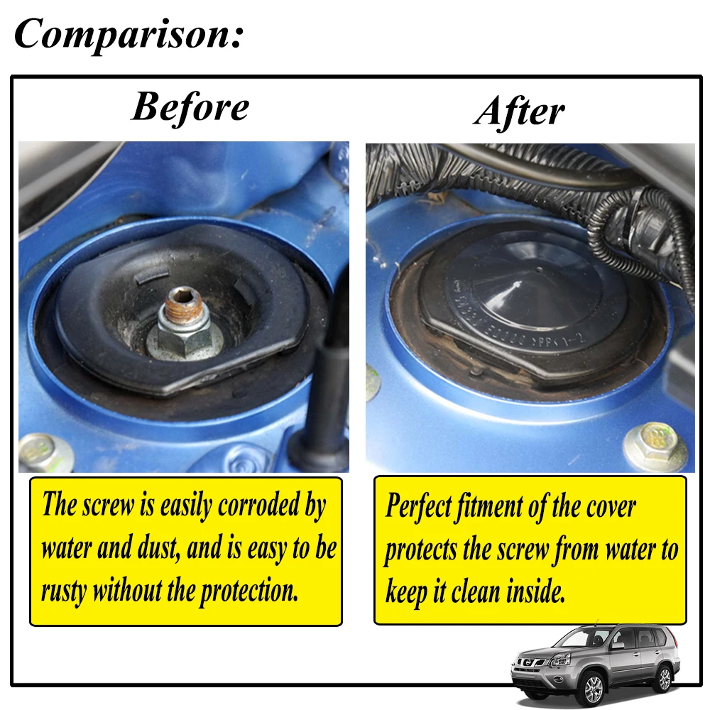 Колпачок передней подвески верхняя крышка водонепроницаемая 54330ED000 C11 для Nissan Versa
