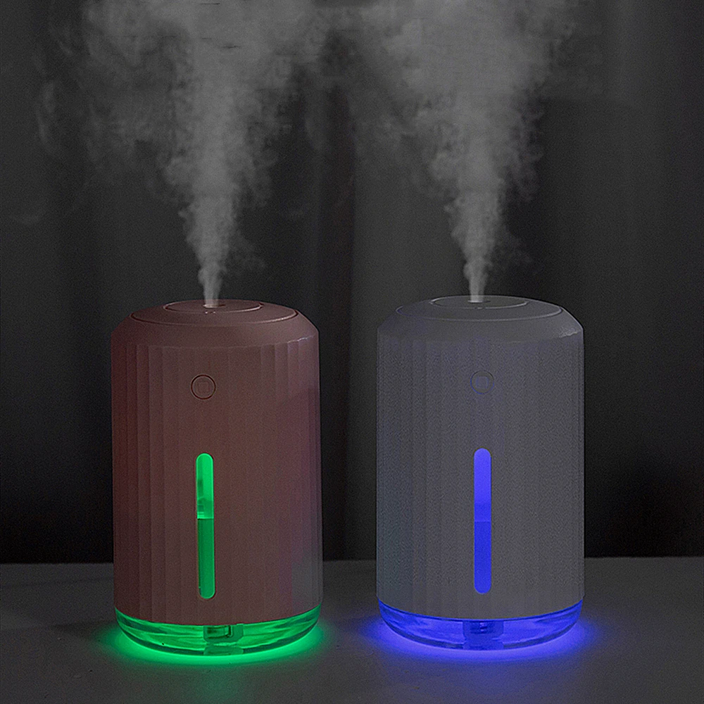 

Aromatherapy Humidifier Diffuser 320ml Mini Essential Oil Diffuser With A USB Fan And Night Light Aroma Air Humidifier For Home