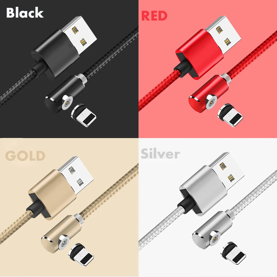 Магнитный кабель Micro Usb 90 градусов для Samsung Xiaomi LG Huawei быстрая зарядка USB Android