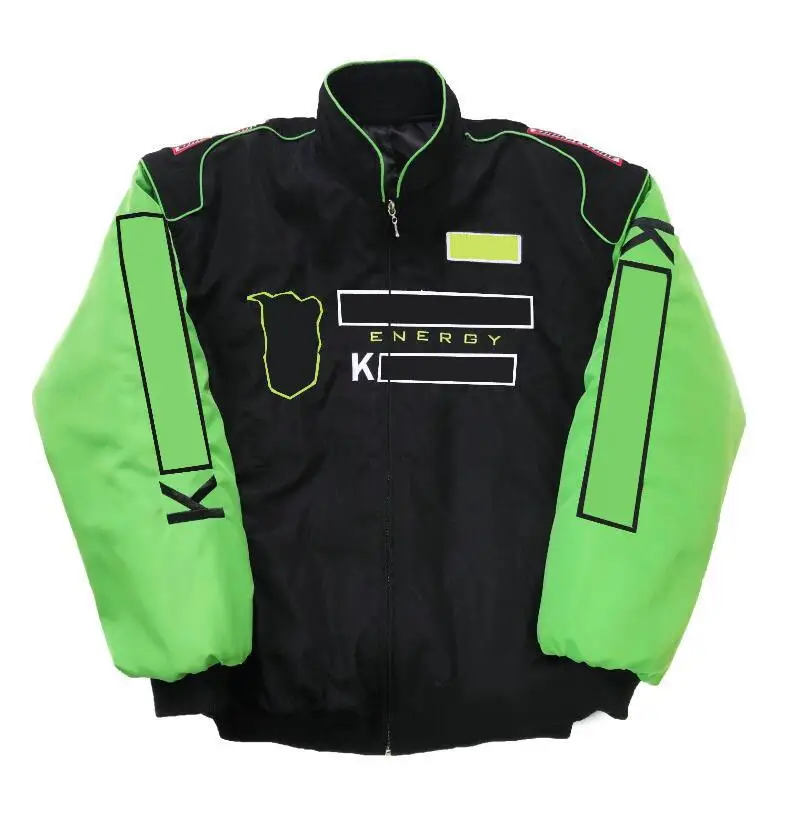 

F1 Formula One racing suit men's motorcycle winter F1 fans cotton clothing loose windproof jacket men and women