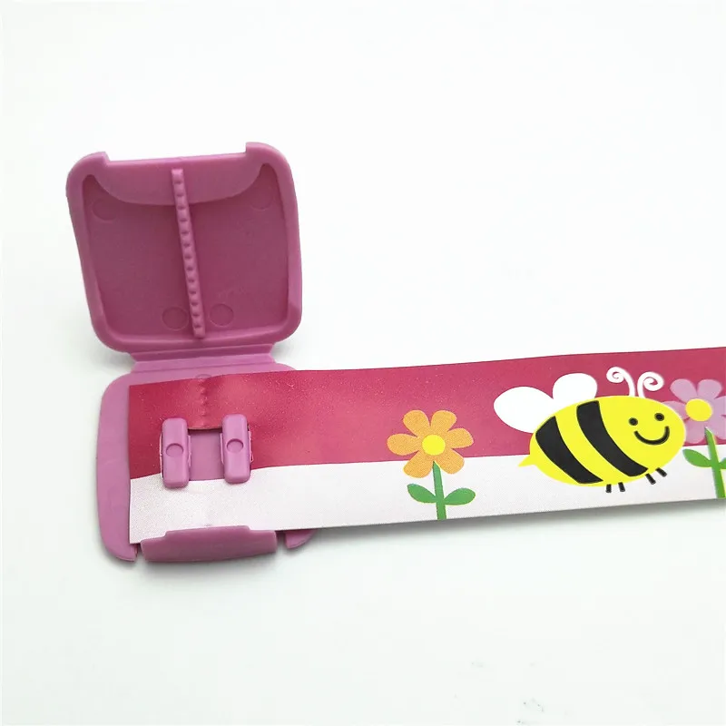 Регулируемые браслеты для детей водонепроницаемые Многоразовые путешествий