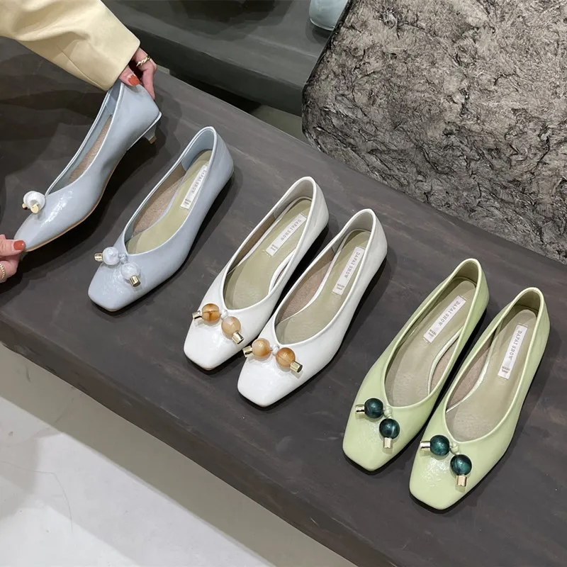 Женские туфли Балетки без застежки bailos повседневная обувь на плоской подошве с